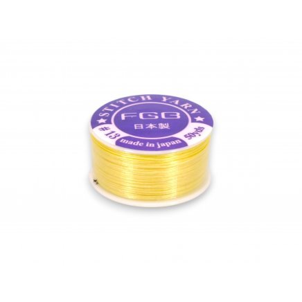 Nylónová niť FGB- 0,1mm Žltá 46m(N609)